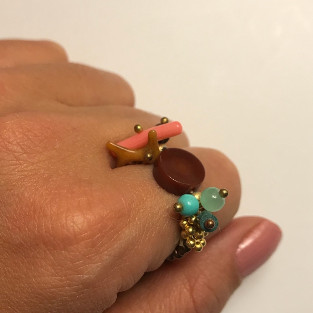 Mermaid’s Ring with Little Gemstones